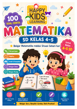 KUMPULAN SOAL MATEMATIKA KELAS 4-5 SD (21 x 29.7 cm) 100 Soal Cerita Matematika SD Kelas 4–5