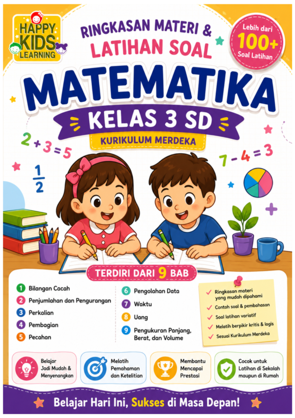 LKS matematika kelas 3 SD LKS matematika kelas 3 SD