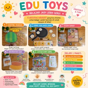 soft file edu toys Lima File Edu Toys (suny side math game, counting orange,susun donat,cake decoration, veggie recipe game)